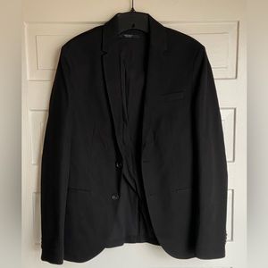 Zara Mens ‘daily outfit’ sport coat, black, new, excellent unworn condition
